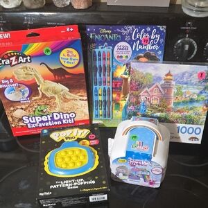 Crayola Color & Number Kit with Blue and Purple Hues All Items For Price Listed!